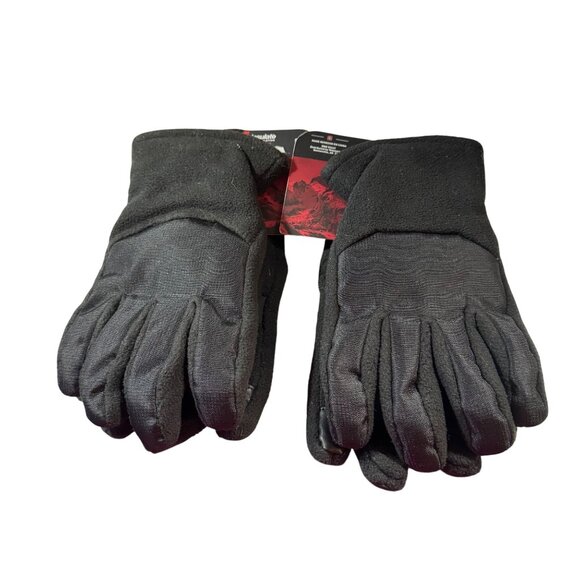 Swiss Tech S/M Black‎ Thinsulate Fleece Gloves With Peak Touchscreen Capability - Picture 1 of 4